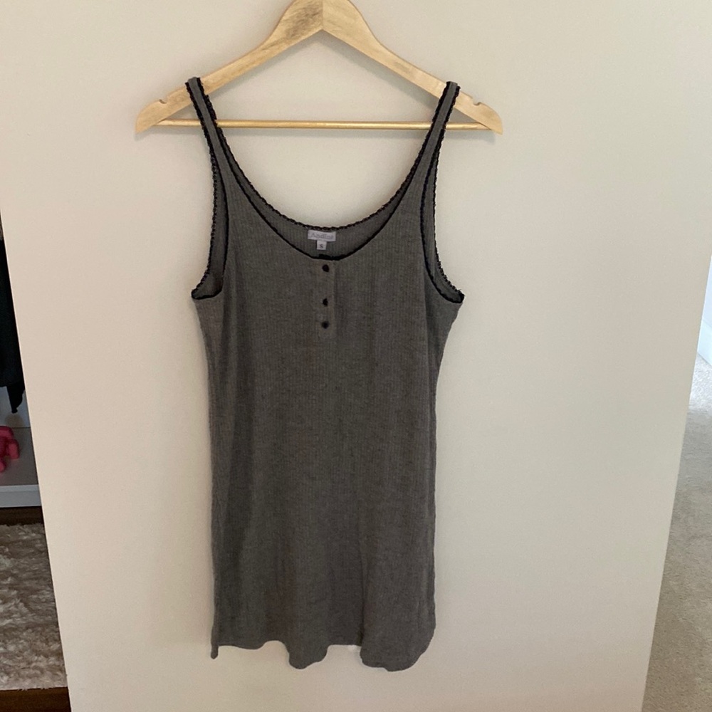 ANDINE Ribbed Nightgown